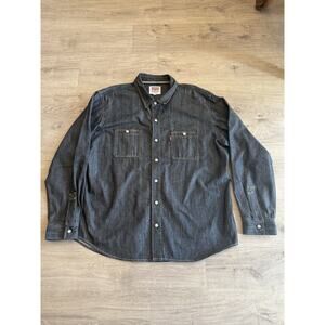 Level 501 Denim Shirt Men’s XXL Black 3LMLW109